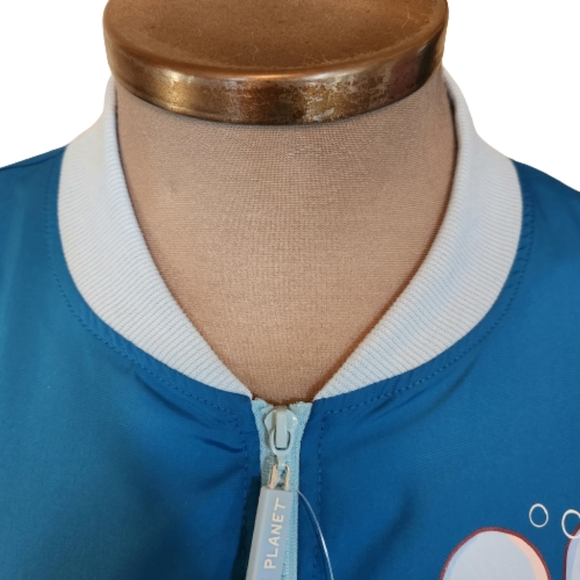 CULTURE FLY ☆ STRANGE PLANET ☆ LIGHTWEIGHT BOMBER JACKET ☆ 3XL ☆ NWT - Picture 4 of 13